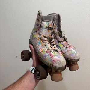 Impala Sidewalk Floral Roller Skates Womens Size 7 Pink Multi Quad Skates